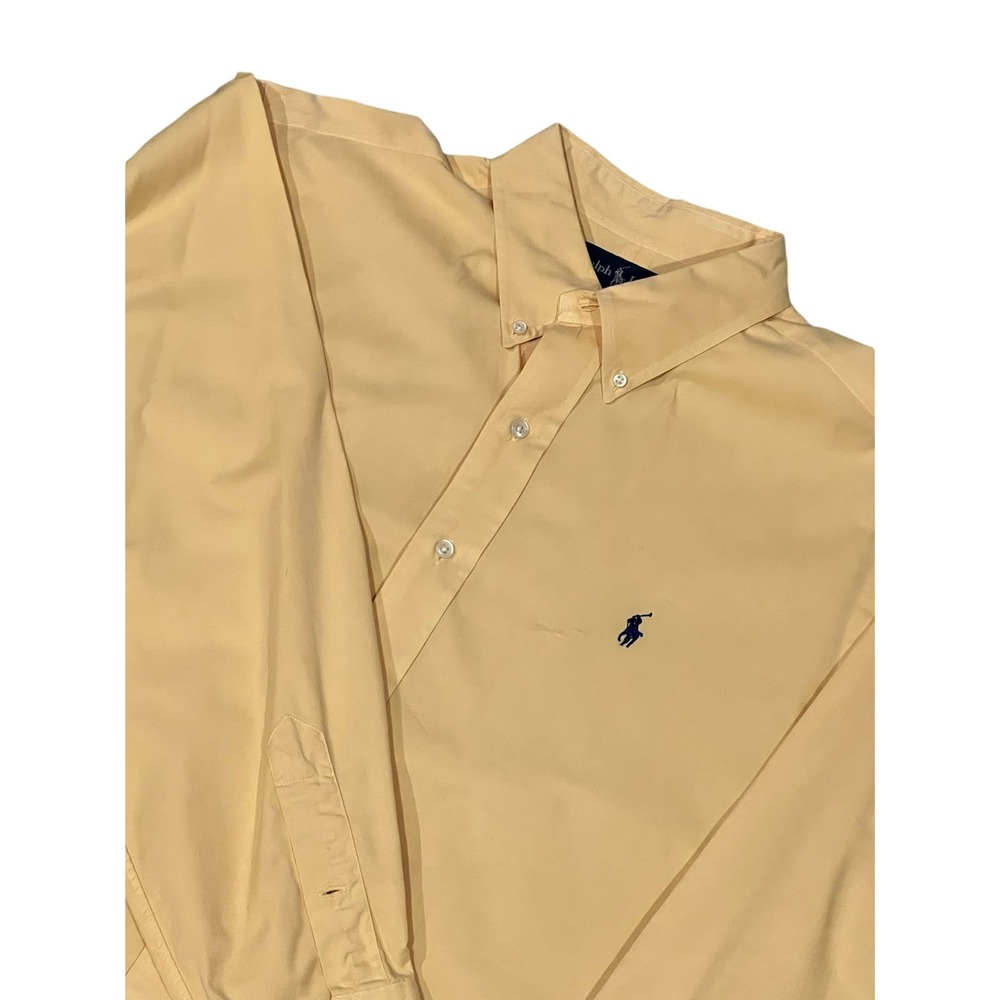Ralph Lauren, Classic Fit, Yellow, Long Sleeve, 824-X